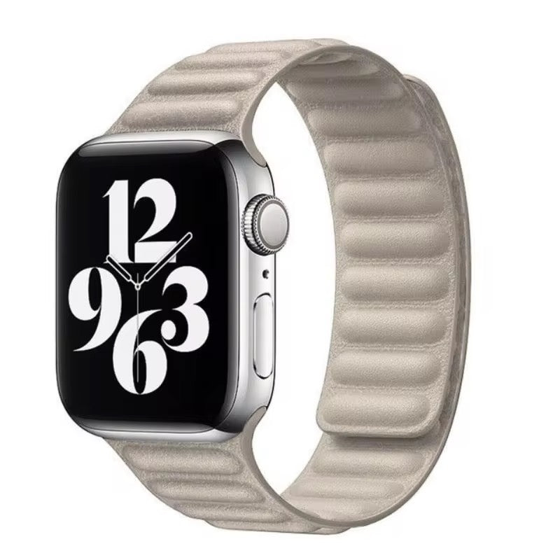 Magnetic Leather Strap for Apple Watch